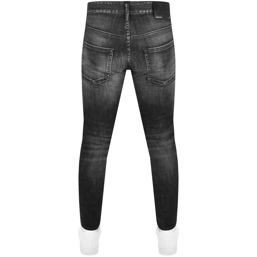 スーパーセール 50％（福袋 Fit Slim Skater DSQUARED2 Jeans Menswear Mainline | Black パンツ